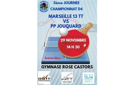 5ème JOURNEE CHAMPIONNAT D4